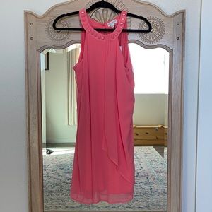 Beautiful coral dress. Never worn